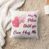 私を抱きしめるまで枕を抱きしめる クッション (ブランケット)