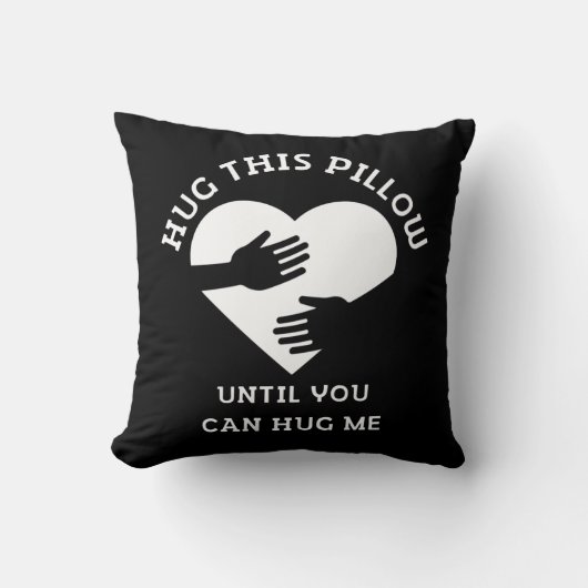 私を抱き締めるまで抱き締めてください クッション (正面)