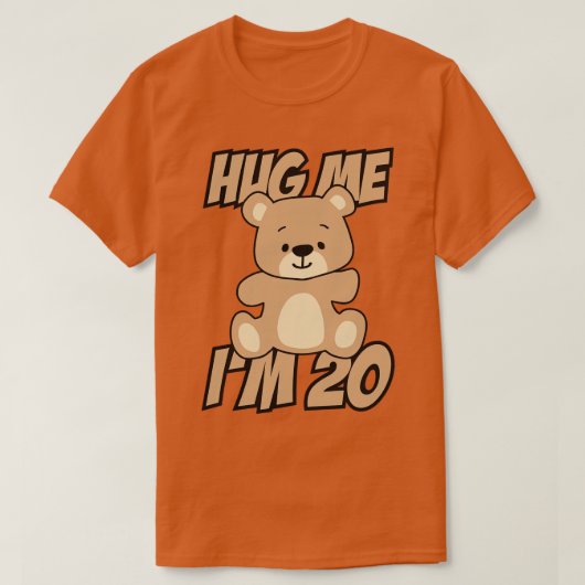 私を抱き締める Tシャツ (デザイン正面)