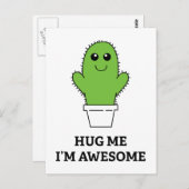 私を抱き締め素晴らし ポストカード (正面/裏面)