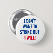 私を押さないでください 缶バッジ (正面&裏面)