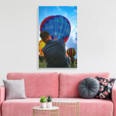 私を押し下げる キャンバスプリント (インサイチュ (リビング))