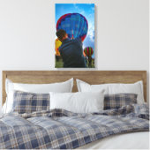 私を押し下げる キャンバスプリント (インサイチュ (寝室))