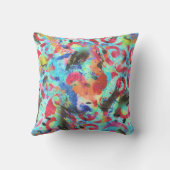 私を持っています創造的な時の枕を立てて下さい クッション (裏面)