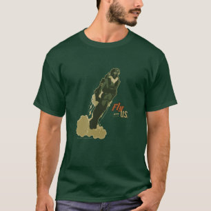 私を持つはえ人の写実的なティー Tシャツ