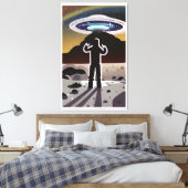 私を捨てないで キャンバスプリント (インサイチュ (寝室))