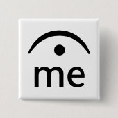 私を握って下さい 缶バッジ (正面)