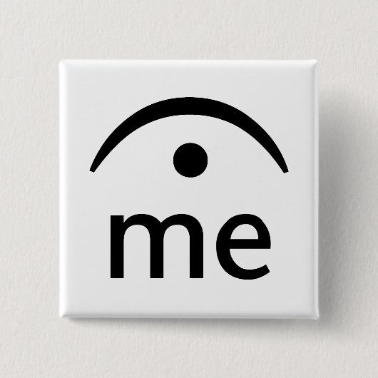 私を握って下さい 缶バッジ (正面)