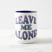 私を放っておいて下さい! マグカップ (中央)