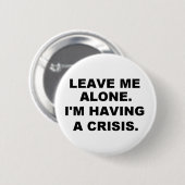 私を放っておいて下さい 缶バッジ (正面&裏面)