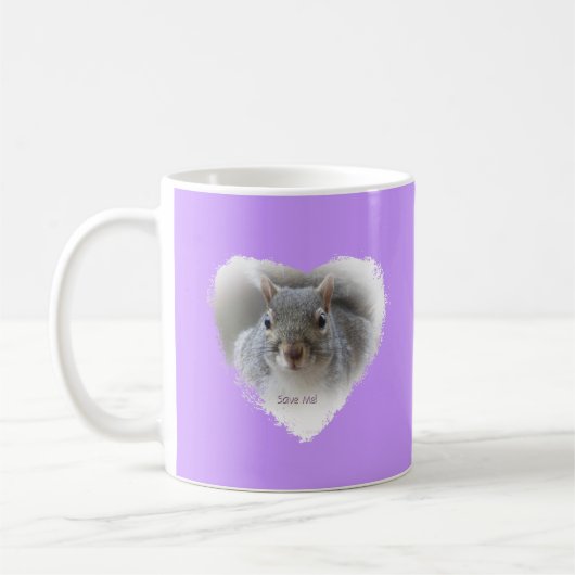 私を救って下さい コーヒーマグカップ (左)