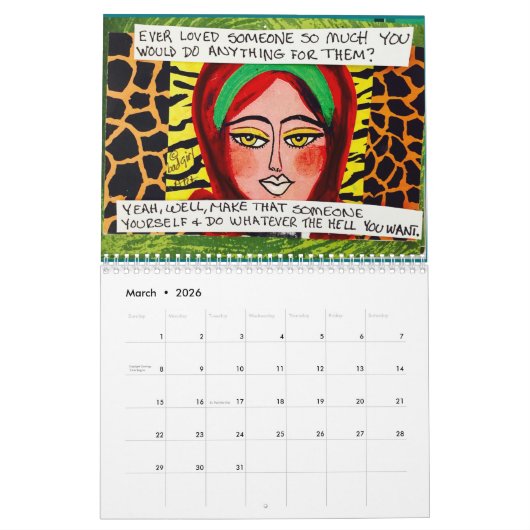 私を教えている生命人々をなぜするか`をカレンダーに記録して下さい カレンダー (3月 2026)