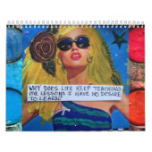 私を教えている生命人々をなぜするか`をカレンダーに記録して下さい カレンダー (カバー)