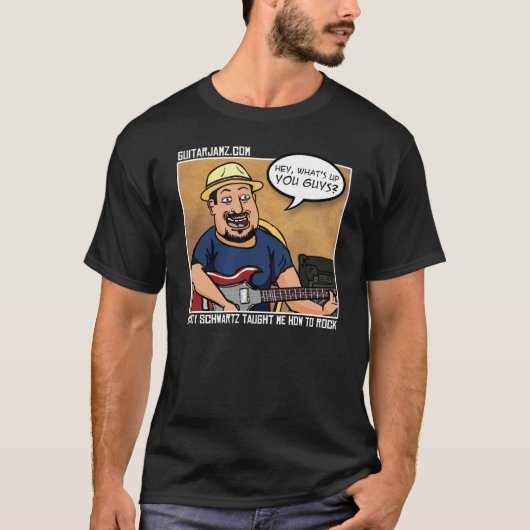 私を教えられる揺れる方法を Tシャツ (正面)