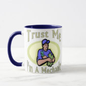 私を整備士 マグカップ (左)