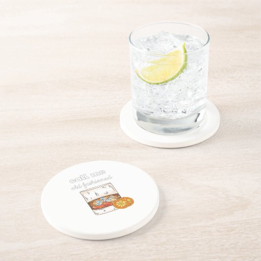 私を旧式と電話して下さい コースター (側面)