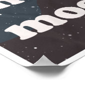 私を月に飛ぶ、ヴィンテージ宇宙旅行ポスター ポスター (角)