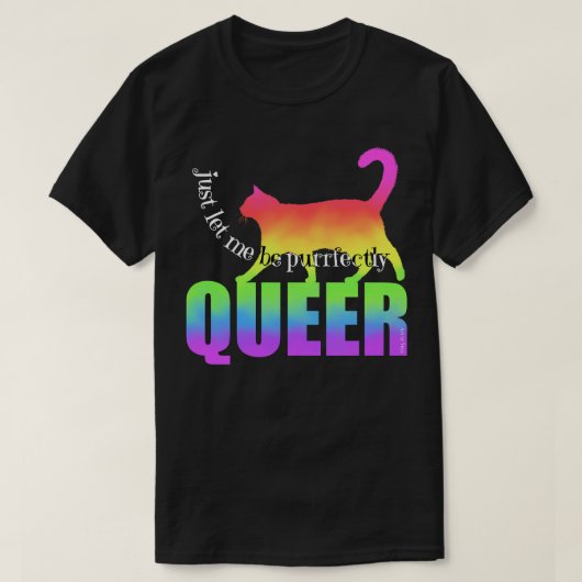 私を正確に同性愛者 Tシャツ (デザイン正面)