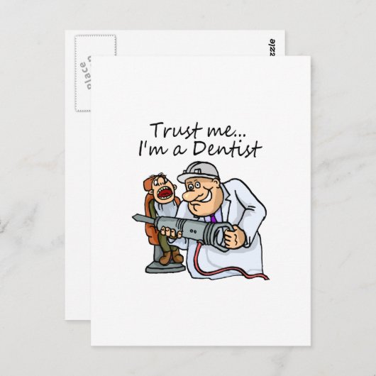 私を歯医者だと信じて ポストカード (正面/裏面)