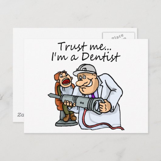 私を歯医者だと信じて ポストカード (正面/裏面)