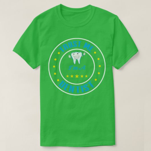 私を歯医者だと信じて Tシャツ (デザイン正面)