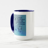 私を殺さない何が私を素晴らしくさせます マグカップ (正面左)