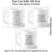 私を殺さない何は私を強くする057引用文 コーヒーマグカップ