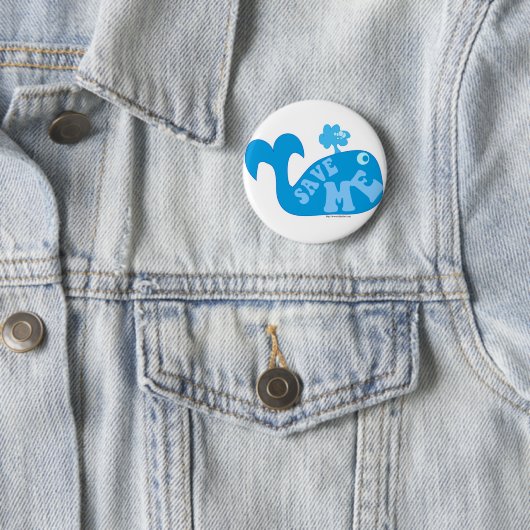 私を水救って下さい! 缶バッジ (インサイチュ)