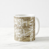 私を洗浄して下さい コーヒーマグカップ (正面右)