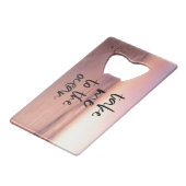 私を海 クレジットカード栓抜き (正面アングル)