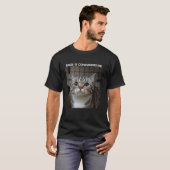 私を消費する怒りばかねこスターメ Tシャツ (正面フル)