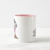私を混乱させないでくれ ツートーンマグカップ (中央)