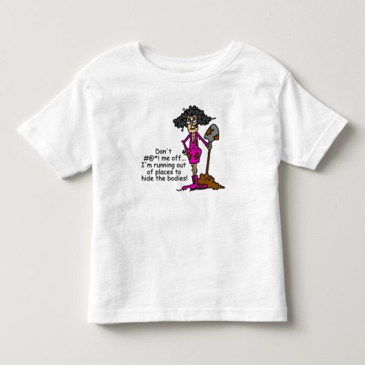 私を混乱させないでくれ トドラーTシャツ (正面)
