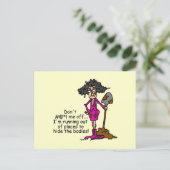 私を混乱させないでくれ ポストカード (スタンド正面)