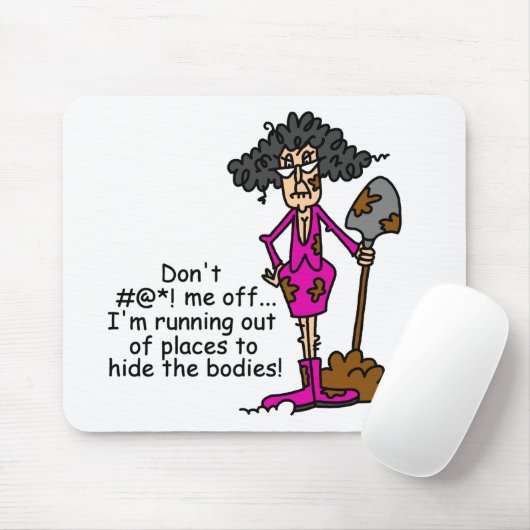 私を混乱させないでくれ マウスパッド (マウス)