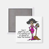 私を混乱させないでくれ マグネット (正面/裏面)