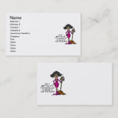 私を混乱させないでくれ 名刺 (正面/裏面)