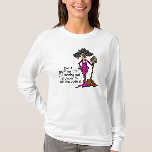 私を混乱させないでくれ Tシャツ (正面)