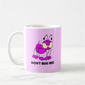 私を煩わせないで下さい コーヒーマグカップ (左)