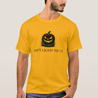 私を燃やさないで パンプキン ギャズデン フラッグ パロディー Tシャツ