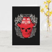 私を燃やそうとした カード (黄色い花)