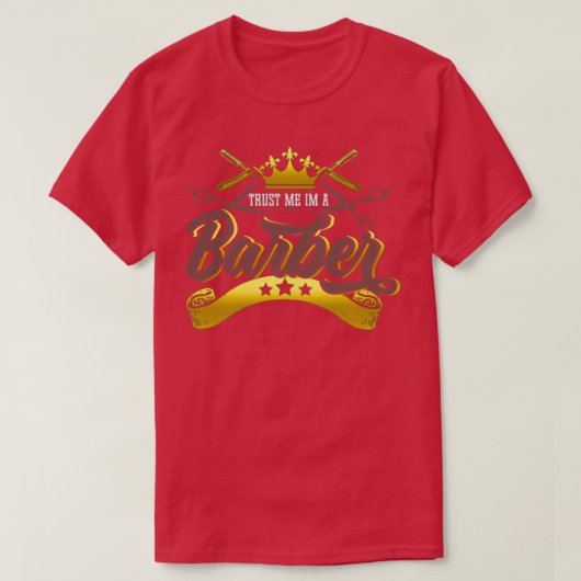 私を理容師 Tシャツ (デザイン正面)