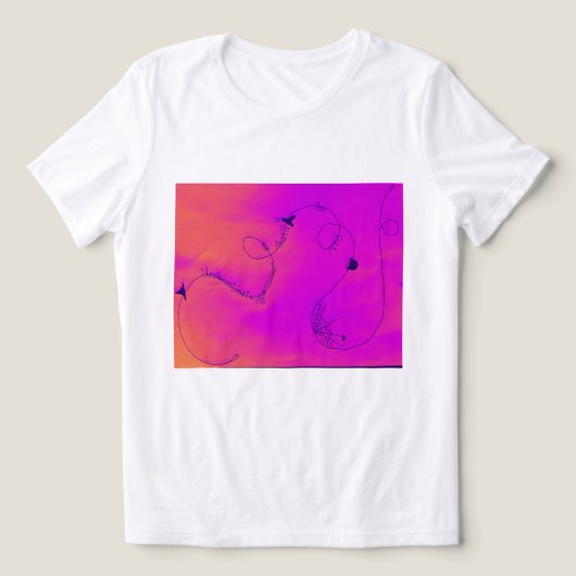 私を甘く見る トライブレンドＴシャツ (デザイン正面)