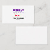 私を痛める 名刺 (正面/裏面)