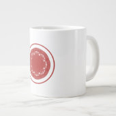 私を癒して ジャンボコーヒーマグカップ (正面右)