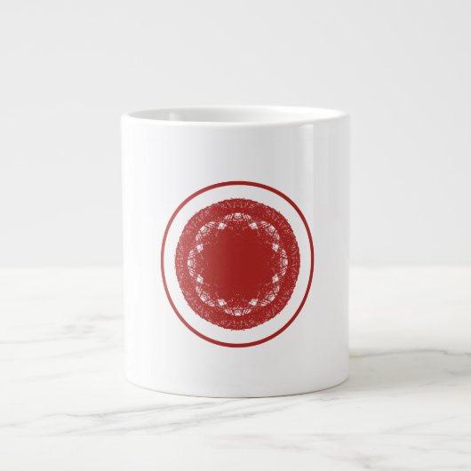 私を癒して ジャンボコーヒーマグカップ (正面)