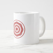 私を癒して ジャンボコーヒーマグカップ (正面右)