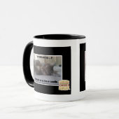 私を目覚めさせました マグカップ (正面左)