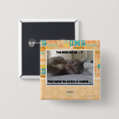 私を目覚めさせました 缶バッジ (正面&裏面)