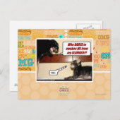 私を目覚めさせるのは誰だ？ ポストカード (正面/裏面)